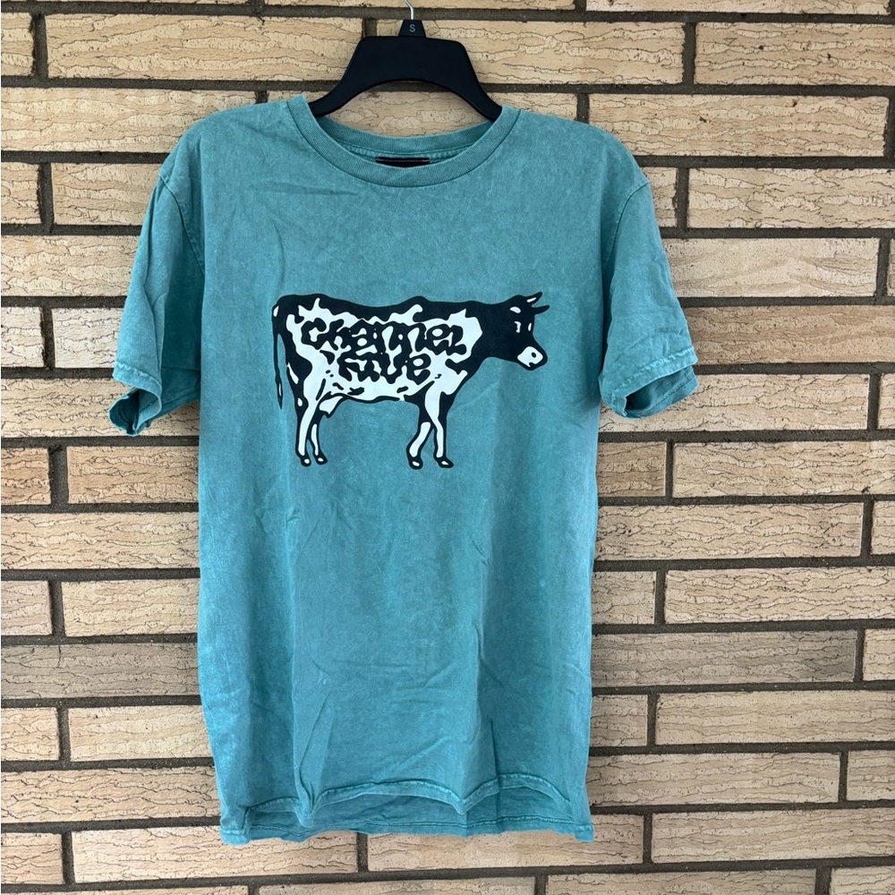 Channel 5 Teal Graphic T-Shirt